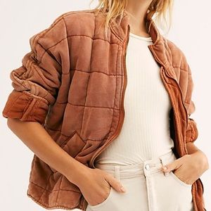 Quilted Knit Jacket
